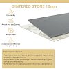 Τραπέζι Revello pakoworld sintered stone μαύρο μαρμάρου-μαύρο 150x90x75εκ 101-000075