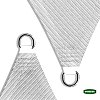 Πανί Σκίασης Grasher Τρίγωνο 3.6x3.6x3.6 Γκρι 103611