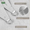 Πανί Σκίασης Grasher Τετράγωνο 5x5 180g/m2 Γκρι 103616
