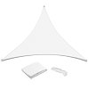 Πανί Σκίασης Grasher Τρίγωνο 5x5x5 180g/m2 Λευκό 103790