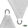 Πανί Σκίασης Ορθογώνιο Geaher 2x3 Γκρί  Ε220 180gr/m² 104160