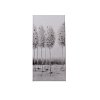 Κάδρο "Forest" 100x3x50 Ασημί-Γκρι 108-18-837