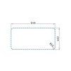 Νεροχύτης Space Plus (96x48) 2B 108716401