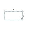 Νεροχύτης Space Plus (96x48) 1B 1D 108716701
