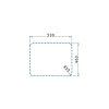 Νεροχύτης Space Plus (61x48) 1B 108717401