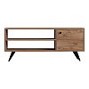 Έπιπλο τηλεόρασης Wison pakoworld σε sonoma απόχρωση 120x29x50εκ 120-000541