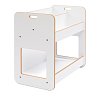 Ραφιέρα Dovere pakoworld λευκό mdf 56x34x55εκ 120-000420