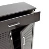 Παπουτσοθήκη-ντουλάπι SANTE pakoworld 20 ζεύγων χρώμα wenge 80x37x123εκ 123-000002