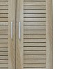 Παπουτσοθήκη-ντουλάπα SANTE pakoworld 21 ζεύγων χρώμα sonoma 60x37x183εκ 123-000005