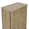 Παπουτσοθήκη-ντουλάπι SANTO pakoworld 10 ζεύγων χρώμα sonoma 60x34,5x91,5εκ 123-000029