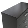 Συρταριέρα OLYMPUS pakoworld με 4 συρτάρια χρώμα wenge 80x40x95εκ 123-000037