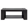 Τραπέζι σαλονιού OLYMPUS pakoworld χρώμα wenge 110x51x42,5εκ 123-000038