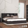 Κομοδίνο OLYMPUS pakoworld χρώμα wenge 47,5x40,5x40,5εκ. 123-000051