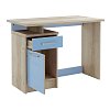 Γραφείο εργασίας Looney pakoworld χρώμα castillo-μπλε 100x55x75εκ 123-000080