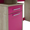 Γραφείο εργασίας Looney pakoworld χρώμα castillo-ροζ 100x55x75εκ 123-000081