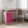Γραφείο εργασίας Looney pakoworld χρώμα castillo-ροζ 100x55x75εκ 123-000081