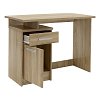 Γραφείο εργασίας Looney pakoworld χρώμα sonoma 100x55x75εκ 123-000084