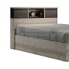 Κρεβάτι OLYMPUS pakoworld σε χρώμα castillo-toro 120x200εκ 123-000204