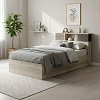 Κρεβάτι OLYMPUS pakoworld σε χρώμα castillo-toro 120x200εκ 123-000204