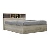Κρεβάτι OLYMPUS pakoworld σε χρώμα castillo-toro 140x200εκ 123-000216