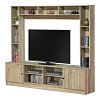 Σύνθετο σαλονιού Ambera pakoworld σε sonoma απόχρωση 200x40x171.5εκ 123-000264