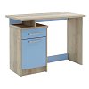 Γραφείο εργασίας Looney pakoworld χρώμα castillo-μπλε 100x55x75εκ 123-000080