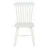 Καρέκλα Melia pakoworld rubberwood σε λευκή απόχρωση 45x51x87εκ 4τμχ 128-000040