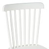 Καρέκλα Melia pakoworld rubberwood σε λευκή απόχρωση 45x51x87εκ 4τμχ 128-000040