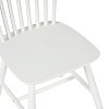 Καρέκλα Melia pakoworld rubberwood σε λευκή απόχρωση 45x51x87εκ 4τμχ 128-000040