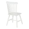 Καρέκλα Melia pakoworld rubberwood σε λευκή απόχρωση 45x51x87εκ 4τμχ 128-000040