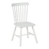 Καρέκλα Melia pakoworld rubberwood σε λευκή απόχρωση 45x51x87εκ 4τμχ 128-000040