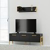 Έπιπλο Τηλεόρασης Belle Ανθρακί 149.5x41x49cm TO-BELLETV3KANTHRACITE