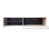 Έπιπλο TV Solo 163x41x38cm Sonoma με Wenge και MDF Καμπυλωτό τελείωμα στις πόρτες TO-SOLOTV1D