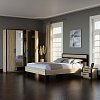 Ντουλάπα Τετράφυλλη Scarlet Sonoma-Wenge 180x58x212εκ SO-SCARLET4D