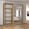 Ντουλάπα Δίφυλλη Ilona Sonoma 180x61x215εκ MDF TO-ILO180S