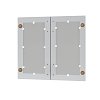 Άνω Πορτάκια-Τζάμι Modest Γκρι 80x71.3x1.6cm GR-F52