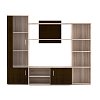 Σύνθεση Τηλεόρασης Tigra 215x51.5x177cm Σονόμα-Wenge TO-TIGRA