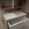 Γραφείο HO1S Λευκό με Φυσικό 149x50x105εκ TO-DESKHO1S