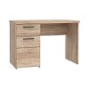 Γραφείο Solo 110 Sonoma με Wenge και MDF Καμπυλωτό τελείωμα στις πόρτες  110x60x76εκ TO-SOLO1D1S