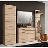 Ντουλάπα Μονόφυλλη Εισόδου Solo 55x34x197 Sonoma Wenge και MDF TO-SOLOHALLC