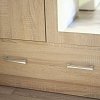 Ντουλάπα Δίφυλλη Top Mix 60x33x183cm Σονόμα με Καθρέπτη TO-TOPSFZ2D1S60