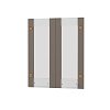 Άνω Πορτάκια-Τζάμι Charlotte Μόκα 60x71.8x1.6cm SO-CV60G-2
