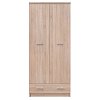 Ντουλάπα Δίφυλλη Top Mix Sonoma 80x57x183cm TO-SZF2D1S