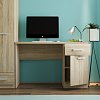 Γραφείο Top Mix Σονόμα ένα ντουλάπι και ένα συρτάρι 120x55x77εκ TO-TOP1D1S120