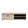 Damis Επιπλο TV 134x45x39εκ Με MDF Διακόσμηση Sonoma TO-DAMTV1K