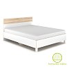 Κρεβάτι Awell pakoworld sonoma-λευκό 160x200εκ 173-000004