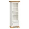 Βιτρίνα Jaden pakoworld golden oak-λευκό antique 70,5x43x197,5εκ 173-000029
