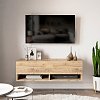 Έπιπλο τηλεόρασης επιτοίχιο Roscoe pakoworld oak 100x31,5x29,5εκ 176-000007