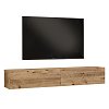 Έπιπλο τηλεόρασης επιτοίχιο Dello pakoworld sonoma 180x31.6x29.6εκ 176-000060