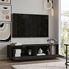 Έπιπλο τηλεόρασης Zoeva pakoworld wenge 140x.35x38.2εκ 176-000069